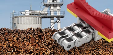 Duplex Chains for wood transport